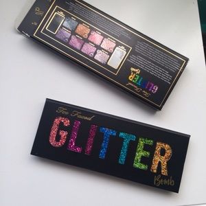 Beauty palette Toofaced Glitter Bomb Palette